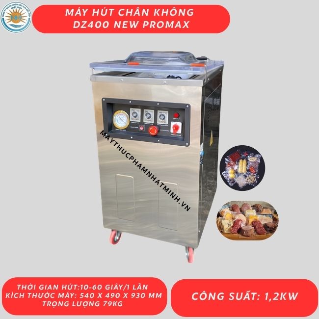 Máy Hút Chân Không Công Nghiệp DZ 400 Nhập Khẩu Chính Hãng